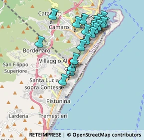 Mappa Messina, 98124 Messina ME, Italia (2.021)