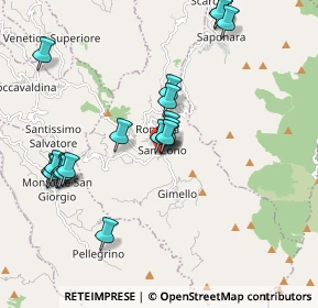 Mappa SP57, 98043 Rometta ME, Italia (2.157)