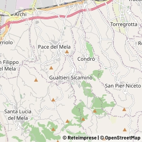 Mappa Pace del Mela