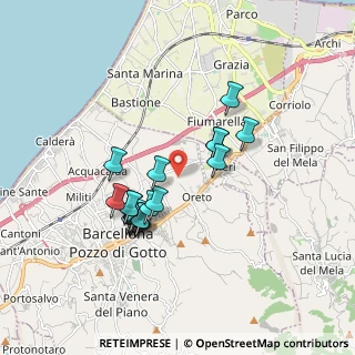Mappa Contrada Manno, 98051 Barcellona Pozzo di Gotto ME, Italia (1.736)