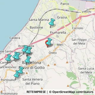 Mappa Contrada Manno, 98051 Barcellona Pozzo di Gotto ME, Italia (2.93)