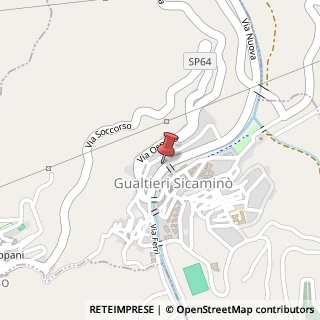 Mappa Via Nuova, 5, 98040 Gualtieri Sicaminò, Messina (Sicilia)