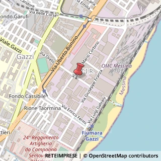 Mappa Via Oreto, 30, 98124 Messina, Messina (Sicilia)