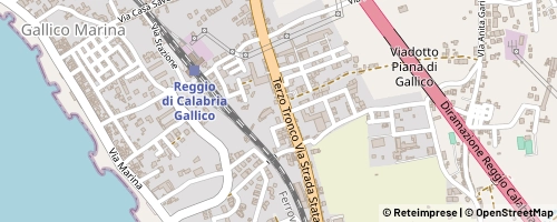 Mappa Reggio di Calabria