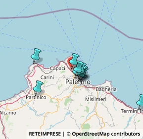 Mappa Via 90146, 90146 Palermo PA, Italia (11.00273)