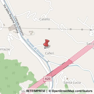 Mappa Contrada Caferi', 2, 98060 Gioiosa Marea, Messina (Sicilia)