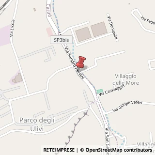 Mappa Via Sandro Pertini, 39, 90044 Carini, Palermo (Sicilia)