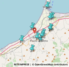 Mappa Via Milite Ignoto, 98051 Barcellona Pozzo di Gotto ME, Italia (3.60333)