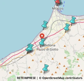 Mappa Via Milite Ignoto, 98051 Barcellona Pozzo di Gotto ME, Italia (5.55)