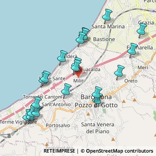 Mappa Via Milite Ignoto, 98051 Barcellona Pozzo di Gotto ME, Italia (2.6035)