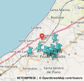 Mappa Via Milite Ignoto, 98051 Barcellona Pozzo di Gotto ME, Italia (1.78833)