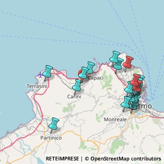 Mappa Via Maria Callas, 90044 Carini PA, Italia (10.2675)
