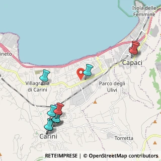 Mappa Via Maria Callas, 90044 Carini PA, Italia (2.93273)