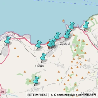 Mappa Via Maria Callas, 90044 Carini PA, Italia (4.08636)