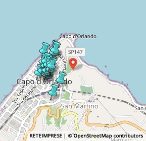 Mappa Via del Porto, 98071 Capo d'Orlando ME, Italia (0.433)