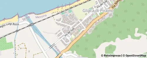 Mappa Piraino