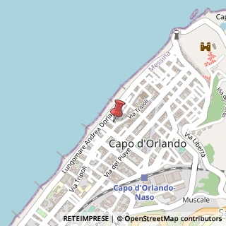Mappa Via del Silenzio, 4, 98071 Capo d'Orlando, Messina (Sicilia)
