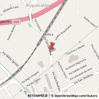 Mappa Via Sant'Andrea, 21, 98051 Barcellona Pozzo di Gotto, Messina (Sicilia)