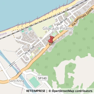Mappa Via Nazionale, 59, 98060 Piraino, Messina (Sicilia)