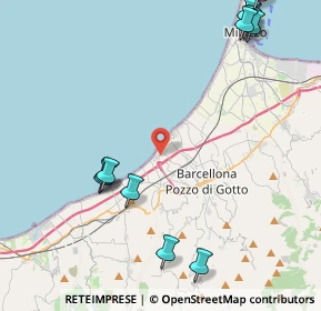 Mappa Stretto II Spine Sante, 98051 Barcellona Pozzo di Gotto ME, Italia (6.64231)