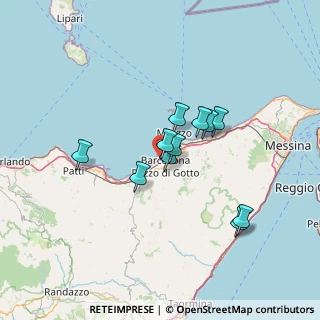Mappa Case Longo, 98051 Barcellona pozzo di Gotto ME, Italia (11.85364)