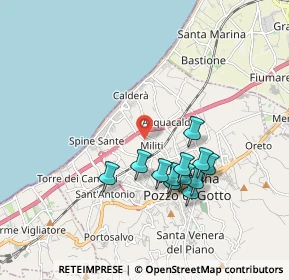 Mappa Ex Centro Convenienza, 98051 Barcellona pozzo di Gotto ME, Italia (1.8575)