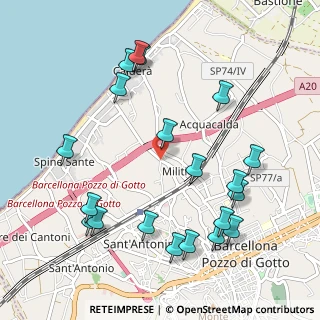Mappa Ex Centro Convenienza, 98051 Barcellona pozzo di Gotto ME, Italia (1.3085)