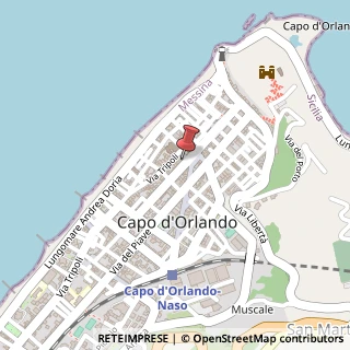Mappa Via Vittorio Veneto,  39, 98071 Capo d'Orlando, Messina (Sicilia)