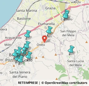 Mappa Via Agrigento, 98051 Barcellona Pozzo di Gotto ME, Italia (2.57538)