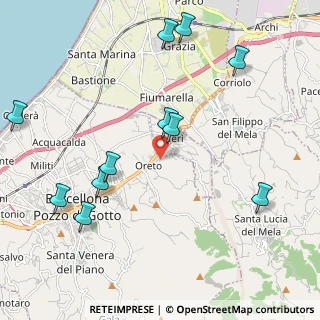 Mappa Via Agrigento, 98051 Barcellona Pozzo di Gotto ME, Italia (2.72182)