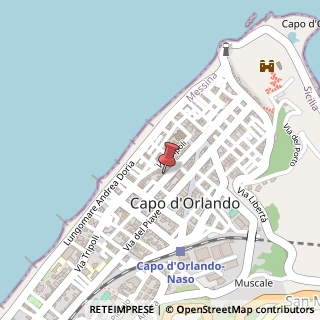 Mappa Via Vittorio Veneto,  91, 98071 Capo d'Orlando, Messina (Sicilia)