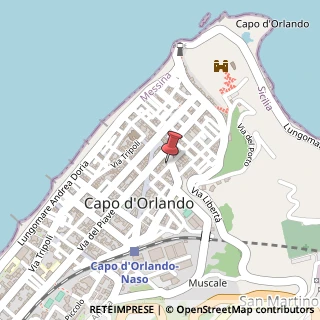 Mappa Via Giovanni Amendola, 1, 98071 Capo d'Orlando, Messina (Sicilia)