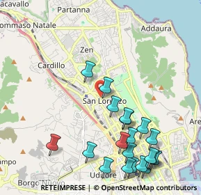 Mappa 156, 90146 Palermo PA, Italia (2.7755)