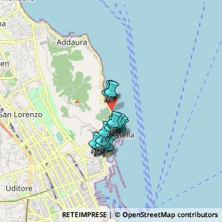Mappa Via Vergine Maria, 90142 Palermo PA, Italia (1.424)