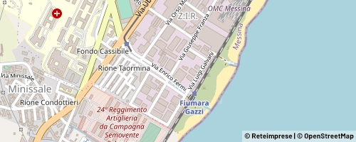 Mappa Messina