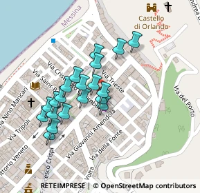Mappa Via Cristoforo Colombo, 98071 Capo d'Orlando ME, Italia (0.1055)
