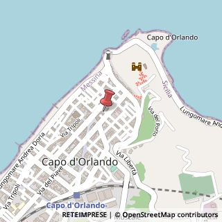 Mappa Via C. Colombo, 44, 98071 Capo d'Orlando, Messina (Sicilia)