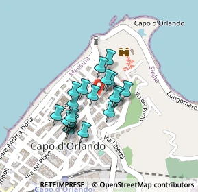 Mappa Piazza Duca degli Abruzzi, 98071 Capo d'Orlando ME, Italia (0.178)