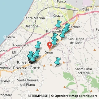 Mappa Via dei Gelsomini, 98051 Barcellona Pozzo di Gotto ME, Italia (1.843)