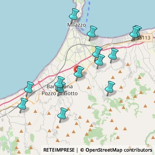 Mappa Via dei Gelsomini, 98051 Barcellona Pozzo di Gotto ME, Italia (5.03357)