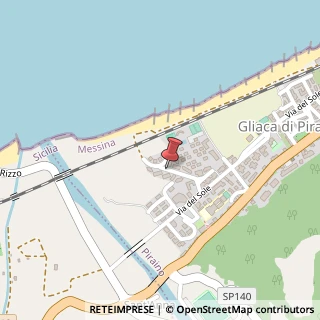 Mappa Via Luigi Pirandello, 23, 98060 Piraino, Messina (Sicilia)