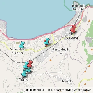 Mappa KM. 282, 90044 Carini PA, Italia (3.09818)