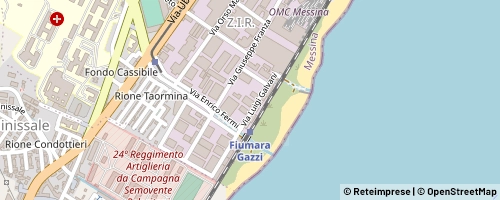 Mappa Messina