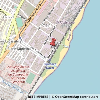 Mappa Via Luigi Galvani, 16, 98124 Messina, Messina (Sicilia)