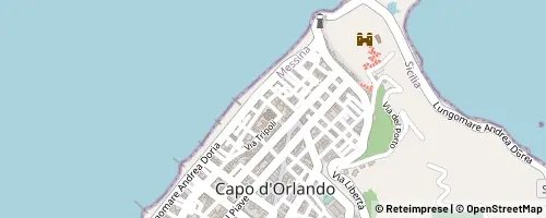 Mappa Capo d'Orlando