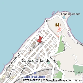 Mappa Piazza Giacomo Matteotti, 14, 98071 Capo d'Orlando, Messina (Sicilia)