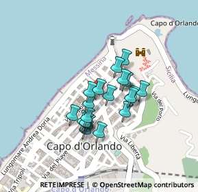 Mappa Piazza Giacomo Matteotti, 98071 Capo d'Orlando ME, Italia (0.1735)