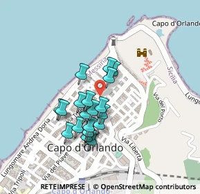 Mappa Piazza Giacomo Matteotti, 98071 Capo d'Orlando ME, Italia (0.196)