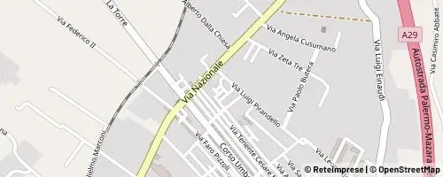 Mappa Cinisi