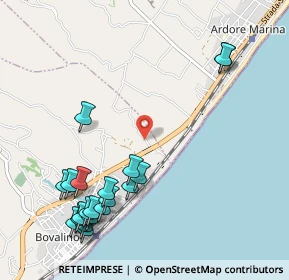 Mappa Via Celsa Grande, 89034 Bovalino RC, Italia (1.43)